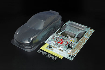 タミヤ　ポルシェ911GT3 CUP VIP2007 ボディ Tamiya Porsche 911 Gt3 Cup Vip 2007 Custom Painted RC Body