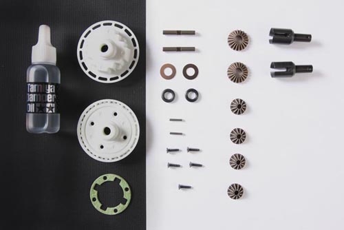 Tamiya 54470 RC Steel Front Gear Diff Differential Unit Set For TA06/TRF503