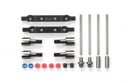 Tamiya Type S Steel Sus Mount Set Tt02 Tamiya Type S Steel Sus Mount Set Tt02