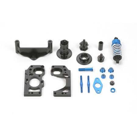 F104-11/LB Integy 3Racing 14mm Wheel Hub Locker For Tamiya F104 