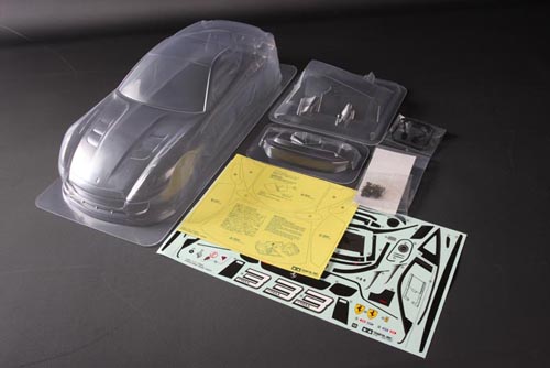 ホビーラジコン TAMIYA FERRARI 599XX BODY PARTS SET Tamiya 84299 Body Set Ferrari 599XX - Lightweight
