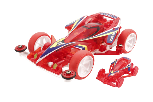 ◆ やまちゃん  ① Tamiya 95274 JR Astro-Boomerang Clear Red Super-1 Chassis Special