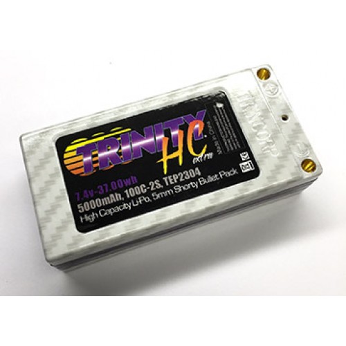 Trinity Lipo Factory LF4026 &ndash; 7.4V 5000mAh 60C &ndash; Batteria Lipo Con Connettore Stile D