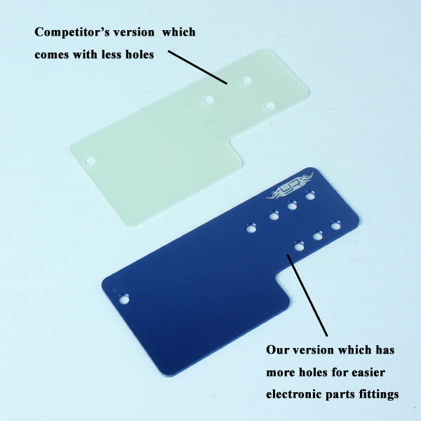 traxxas slash 2wd esc mounting plate
