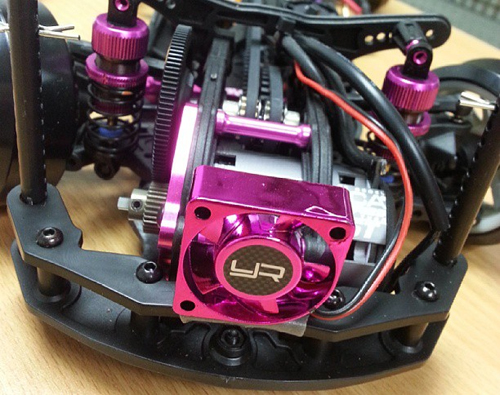 rc car motor fan